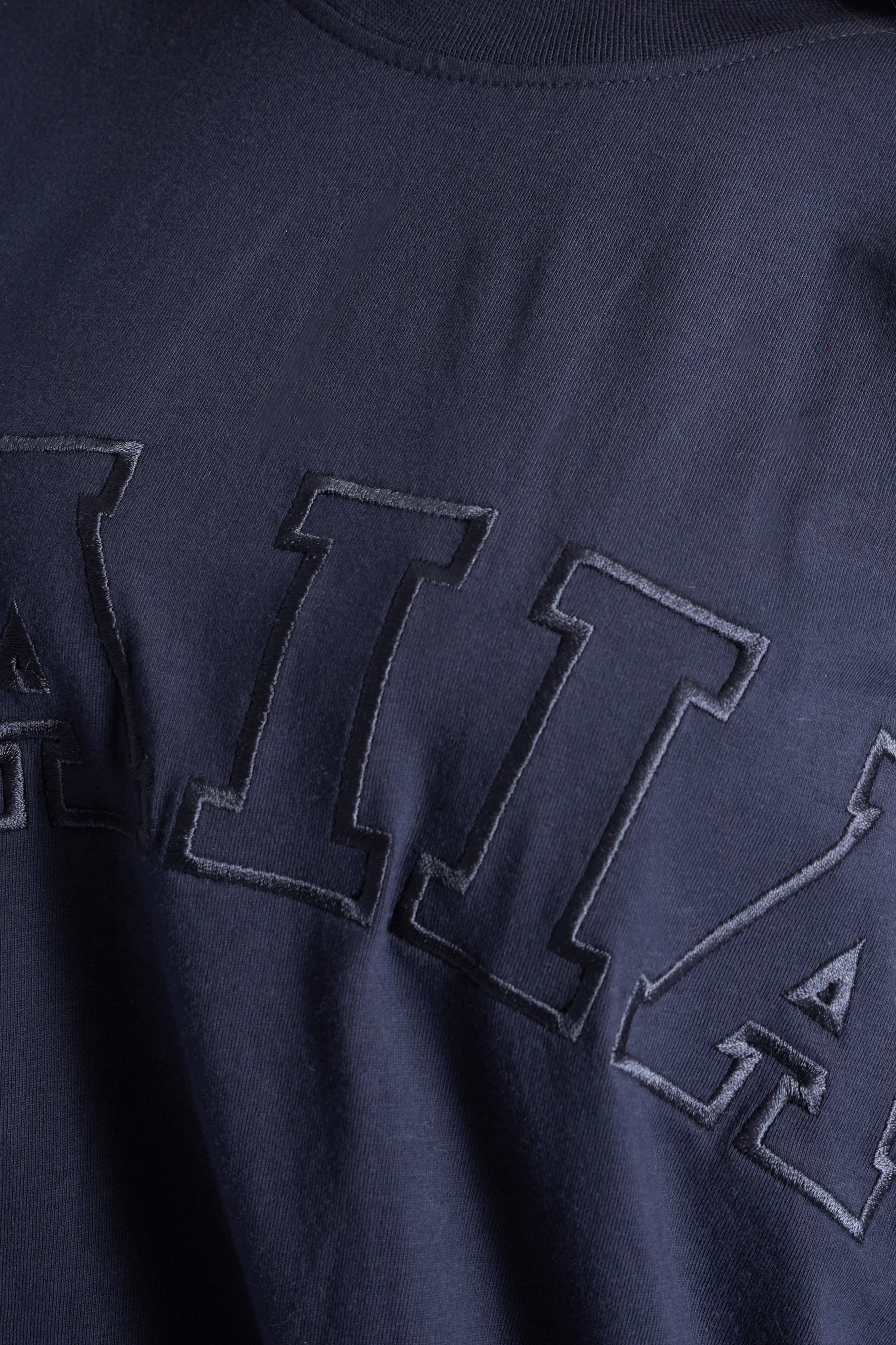 Kaiia Logo Oversized T-Shirt Deep Blue - Image 4